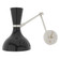 Clare One Light Wall Sconce in Polished Nickel w/Obsidian Painted (165|OS19OS)