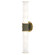 Kane Two Light Wall Sconce in Matte Smokey Taupe w/Modern Brass (165|MST83)