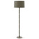 Kane One Light Floor Lamp in Matte Smokey Taupe w/Polished Nickel (165|MST74X)