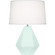 Delta One Light Table Lamp in Mint Glazed Ceramic w/Polished Nickel (165|MN930)