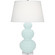 Triple Gourd One Light Table Lamp in Mint Glazed Ceramic w/Lucite (165|MN43X)