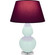 Double Gourd One Light Table Lamp in Mint Glazed Ceramic w/Lucite (165|MN23P)