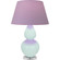 Double Gourd One Light Table Lamp in Mint Glazed Ceramic w/Lucite (165|MN23L)