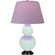 Double Gourd One Light Table Lamp in Mint Glazed Ceramic w/Deep Patina Bronze (165|MN21L)