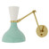 Clare One Light Wall Sconce in Modern Brass w/Mint, Lily Painted (165|MN18LY)