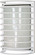 Die Cast Bulk Heads Semi Gloss White One Light Outdoor Bulk Head in Semi Gloss White (72|60-532)