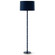 Kane One Light Floor Lamp in Matte Midnight Blue w/Polished Nickel (165|MMB74X)
