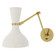 Clare One Light Wall Sconce in Modern Brass w/Lily Painted (165|LY18LY)