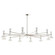 Clare 12 Light Chandelier in Polished Nickel w/Lily Painted (165|LY13LY)
