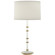 Kane One Light Table Lamp in Daisy w/Modern Brass (165|DY71)