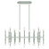 Kane 42 Light Chandelier in Celadon w/Polished Nickel (165|CL78)