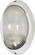 Die Cast Bulk Heads Semi Gloss White One Light Outdoor Bulk Head in Semi Gloss White (72|60-526)