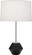 Marcel One Light Table Lamp in Polished Nickel w/Matte Black Faceted (165|201)