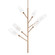 Sprout Pendant in Vintage Brass (347|PD91406-VB-04)