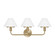 Mendota Wall Sconce in Satin Brass (1|GLW1033SB)