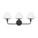 Mendota Wall Sconce in Midnight Black (1|GLW1033MBK)