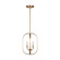 Loretto Three Light Chandelier in Satin Brass (1|GLC1293SB)