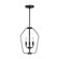 Kennan Three Light Chandelier in Midnight Black (1|GLC1283MBK)