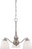 Patton Three Light Chandelier in Brushed Nickel (72|60-5042)