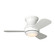Orbis 32 Hugger LED 32''Ceiling Fan in Matte White (1|3OBSHR32RZWD)