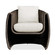 Tropic Lounge Chair in Wicker Frame In Mocha (52|23932)