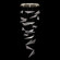 Volo LED Pendant in Soft Gold/Clear Linear (48|100119-51)
