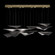 Volo LED Pendant in Soft Gold/Smoke Linear (48|100117-52)