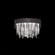 Arpeggio LED Flush Mount in Midnight Steel/Clear (48|100079-61)