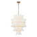 Abigail 13 Light Chandelier in Aged Brass (60|ABI-2006-AG-WH)