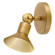 Dom LED Wall Sconce in Heritage Brass (13|48490HB)