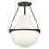 Collins LED Semi-Flush Mount in Black Oxide (13|46891BX)