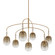 Harvey Seven Light Chandelier in Patina Brass (67|F2559-PBR)