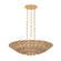 Ollie Three Light Pendant in Vintage Gold Leaf (67|F1528-VGL)