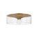 Killian One Light Flush Mount in Patina Brass (67|C2916-PBR)