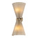 Dell Two Light Wall Sconce in Patina Brass (67|B8021-PBR)