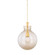 Benita One Light Pendant in Aged Brass (428|H1052701L-AGB)