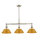Orwell Three Light Linear Pendant in Aged Brass (62|3306-LP AB-AY)
