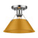 Orwell One Light Flush Mount in Pewter (62|3306-FM PW-AY)