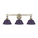Orwell Three Light Vanity in Aged Brass (62|3306-BA3 AB-EP)