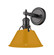 Orwell One Light Bath Vanity in Matte Black (62|3306-BA1 BLK-AY)