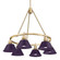Orwell Six Light Chandelier in Brushed Champagne Brass (62|3306-6 BCB-EP)