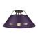 Orwell Three Light Flush Mount in Matte Black (62|3306-3FM BLK-EP)