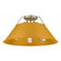 Orwell Three Light Flush Mount in Aged Brass (62|3306-3FM AB-AY)