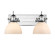 Hines Two Light Bath Vanity in Chrome (62|3118-BA2 CH-OP)