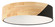 Grimaldino Two Light Ceiling Mount in Light Wood & Black (217|99388A)
