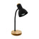 Verdal One Light Table Lamp in Black, Wood (217|98831A)