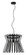 Locubin One Light Pendant in Black (217|98077A)
