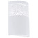 Carmelia One Light Wall Sconce in White (217|91416A)