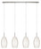 Batista 1 Four Light Linear Pendant in Matte Nickel (217|88955A)
