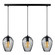 Newtown Three Light Pendant in Black (217|49478A)